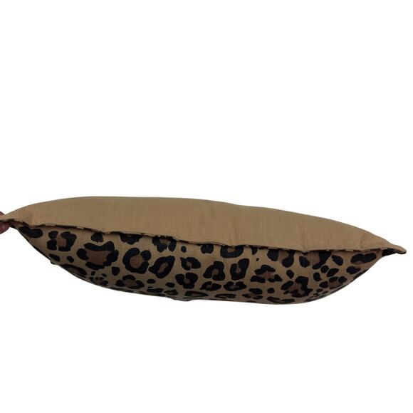Threshold Animal/Leopard Print Lumbar Decorative Pillow - Picture 2 of 6